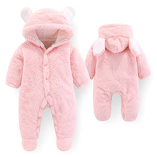 Cargar imagen en el visor de la galería, 2styles Newborn Baby Winter Hoodie Clothes Polyester Infant Baby Girls Pink Climbing New Spring Outwear Rompers Boy Jumpsuit