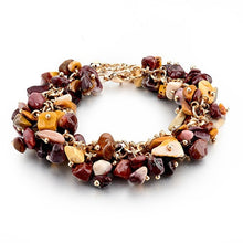 Load image into Gallery viewer, CHICVIE Charm Bracelets & Bangles with Stones Gold color Bracelet Femme for Women Jewelry personalized Purple Bracelet SBR140192