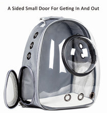 将图片加载到图库查看器,Astronaut Window Bubble Carrying Travel Bag Breathable Space Capsule Transparent Pet Carrier Bag Dog Cat Backpack