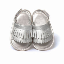 Charger l'image dans la galerie, WEIXINBUY Baby Girl Sandals Summer Baby Shoes Casual Fashion Baby Girl Shoes Sandals For Girls PU Fringed Baby Sandals 9 Colors