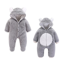 Cargar imagen en el visor de la galería, 2styles Newborn Baby Winter Hoodie Clothes Polyester Infant Baby Girls Pink Climbing New Spring Outwear Rompers Boy Jumpsuit