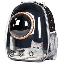 将图片加载到图库查看器,Astronaut Window Bubble Carrying Travel Bag Breathable Space Capsule Transparent Pet Carrier Bag Dog Cat Backpack