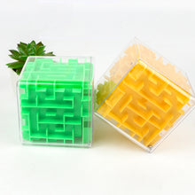Cargar imagen en el visor de la galería, TOBEFU 3D Maze Magic Cube Transparent Six-sided Puzzle Speed Cube Rolling Ball Game Cubos Maze Toys for Children Educational