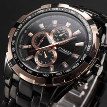 将图片加载到图库查看器,CURREN Watches Men quartz Top Brand Analog Military male Watches Men Sports army Watch Waterproof Relogio Masculino