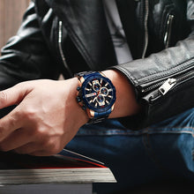 将图片加载到图库查看器,CURREN Men Watch Top Brand Stainless Steel Mens Watches Chronograph Quartz Watch Men Sports Clock Relogio Masculino Reloj Hombr