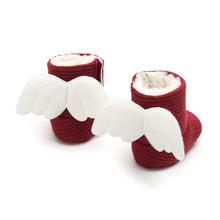 Charger l'image dans la galerie, Winter Knitted Baby Warm Shoes Cute Baby Boot Kids Newborn Toddler Super Warm Wings Fly Boots