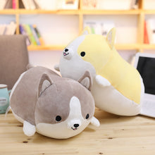 将图片加载到图库查看器,30/45/60cm Cute Corgi Dog Plush Toy Stuffed Soft Animal Cartoon Pillow Lovely Christmas Gift for Kids Kawaii Valentine Present