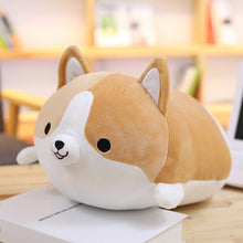 将图片加载到图库查看器,30/45/60cm Cute Corgi Dog Plush Toy Stuffed Soft Animal Cartoon Pillow Lovely Christmas Gift for Kids Kawaii Valentine Present