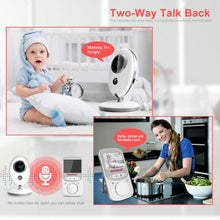 Cargar imagen en el visor de la galería, Wireless LCD Audio Video Baby Monitor VB605 Radio Nanny Music Intercom IR 24h Portable Baby Camera Baby Walkie Talkie Babysitter