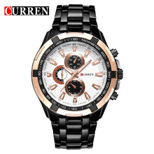 将图片加载到图库查看器,CURREN Watches Men quartz Top Brand Analog Military male Watches Men Sports army Watch Waterproof Relogio Masculino