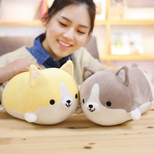 将图片加载到图库查看器,30/45/60cm Cute Corgi Dog Plush Toy Stuffed Soft Animal Cartoon Pillow Lovely Christmas Gift for Kids Kawaii Valentine Present