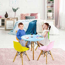 将图片加载到图库查看器,5 Piece Kids Colorful Set with 4 Armless Chairs
