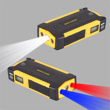 Load image into Gallery viewer, GKFLY High Capacity Car Jump Starter 600A Starting Device Portable Power Bank 12V Starter Cables Auto Battery Booster Charger