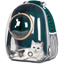 将图片加载到图库查看器,Astronaut Window Bubble Carrying Travel Bag Breathable Space Capsule Transparent Pet Carrier Bag Dog Cat Backpack