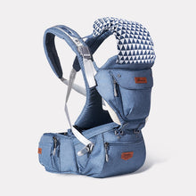 Load image into Gallery viewer, Sunveno Ergonomic Baby Carrier Baby Kangaroo Child Hip Seat Tool Baby Holder Sling Wrap Backpacks Baby Travel Activity Gear