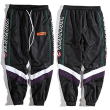 Load image into Gallery viewer, Harajuku Unisex Pants Joggers Retro Color Block Patchwork Jogging Running Hip Hip Harem Pant Streetwear Thin Sweatpant Trousers 2020 Track Pant Autumn