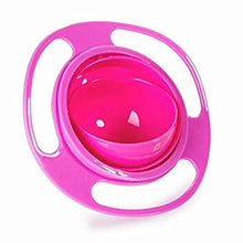 Cargar imagen en el visor de la galería, Gyro Bowl Dishes Anti Spill Bowl Smooth 360 Degrees Rotation Gyroscopic Bowl For Baby Kids