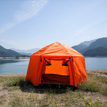 Cargar imagen en el visor de la galería, Outdoor Indoor Portable Playpen game play yard the ultimate travel playpen free set up building quick-open