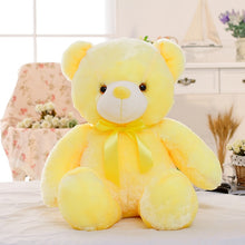 Load image into Gallery viewer, 50cm Creative Light Up LED Teddy Bear Stuffed Animals Plush Toy Colorful Glowing Christmas Gift for Kids Pillow