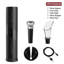 Load image into Gallery viewer, Automatic Bottle Opener for Red Wine Foil Cutter Electric Red Wine Openers Jar Opener Kitchen Accessories Gadgets Bottle Opener