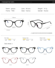 将图片加载到图库查看器,Blue Light Glasses Clear Regular Computer Gaming Glasses Fashion Women Eyewear Improve Comfort Anti Blue Ray Eyeglasses For Men