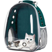 将图片加载到图库查看器,Astronaut Window Bubble Carrying Travel Bag Breathable Space Capsule Transparent Pet Carrier Bag Dog Cat Backpack