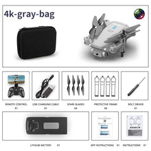 将图片加载到图库查看器,S603 RC Mini Drone With 4K HD Dual Camera Aerial Photography WIFI FPV Foldable Durable Quadcopter Height Hold Toys