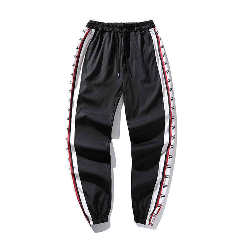 Harem Jogger Pants Men Women Hip Hop Fashion Casual Track Trousers Streetwear Harajuku Hipster Stripe Sweatpants Men's Pants