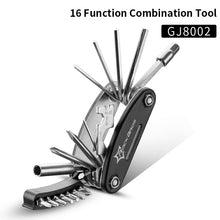 Cargar imagen en el visor de la galería, ROCKBROS 16 in 1 Multifunction Bicycle Repair Tools Kit Hex Spoke Cycling Screwdriver Tool MTB Mountain Cycling Bike Repair Tool
