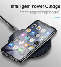 Load image into Gallery viewer, 5/10W Qi Wireless Charger Fast Wireless Charging For IPhone 12 Samsung Xiaomi Phone Wireless Charger Board Wireless Charging Pad