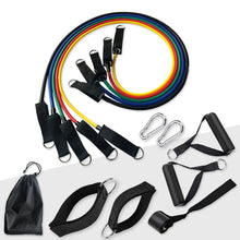 将图片加载到图库查看器,Pull Rope Fitness Exercises Resistance Bands 5cTPR elastic Tubes rope Yoga Band indoor Body sports Training equipment