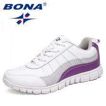 Load image into Gallery viewer, BONA New Hot Style Women Running Shoes Lace Up Athletic Shoes Outdoor Walking Jogging Shoes Comfortable Sneakers Free Shipping