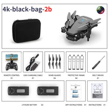 将图片加载到图库查看器,S603 RC Mini Drone With 4K HD Dual Camera Aerial Photography WIFI FPV Foldable Durable Quadcopter Height Hold Toys