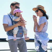 Load image into Gallery viewer, Sunveno Ergonomic Baby Carrier Baby Kangaroo Child Hip Seat Tool Baby Holder Sling Wrap Backpacks Baby Travel Activity Gear