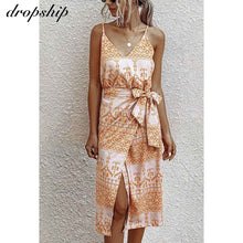 Cargar imagen en el visor de la galería, Maxi Summer Hollow Out Dress For Women Sleeveless Mesh Long Party Dresses Sexy Evening Sundress Ladies Holiday Clothes