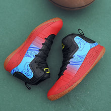将图片加载到图库查看器,Unisex Basketball Shoes Sneakers Boys Sports Casual Shoes Winter High Top Anti-slip Outdoor Sports Shoes Trainers Men Women Summer