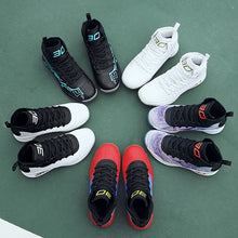 将图片加载到图库查看器,Unisex Basketball Shoes Sneakers Boys Sports Casual Shoes Winter High Top Anti-slip Outdoor Sports Shoes Trainers Men Women Summer