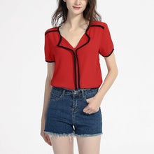 Cargar imagen en el visor de la galería, Jeseca New Women Clothing Chiffon Blouse Lace Crochet Female Korean Shirts Ladies Blusas Tops Shirt White Blouses Slim Fit Tops