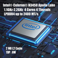 Charger l'image dans la galerie, KUU KBOOK PRO 14.1 inch Intel N3450 Quad Core 6GB DDR4 RAM 256GB SSD Notebook IPS Laptop with additional Sata 2.5 port