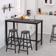 Charger l'image dans la galerie, Kitchen Bar Table Dining Table Home Study Desk Modern Solid Wood Coffee Table With Side Storage Office Meeting Base Desk