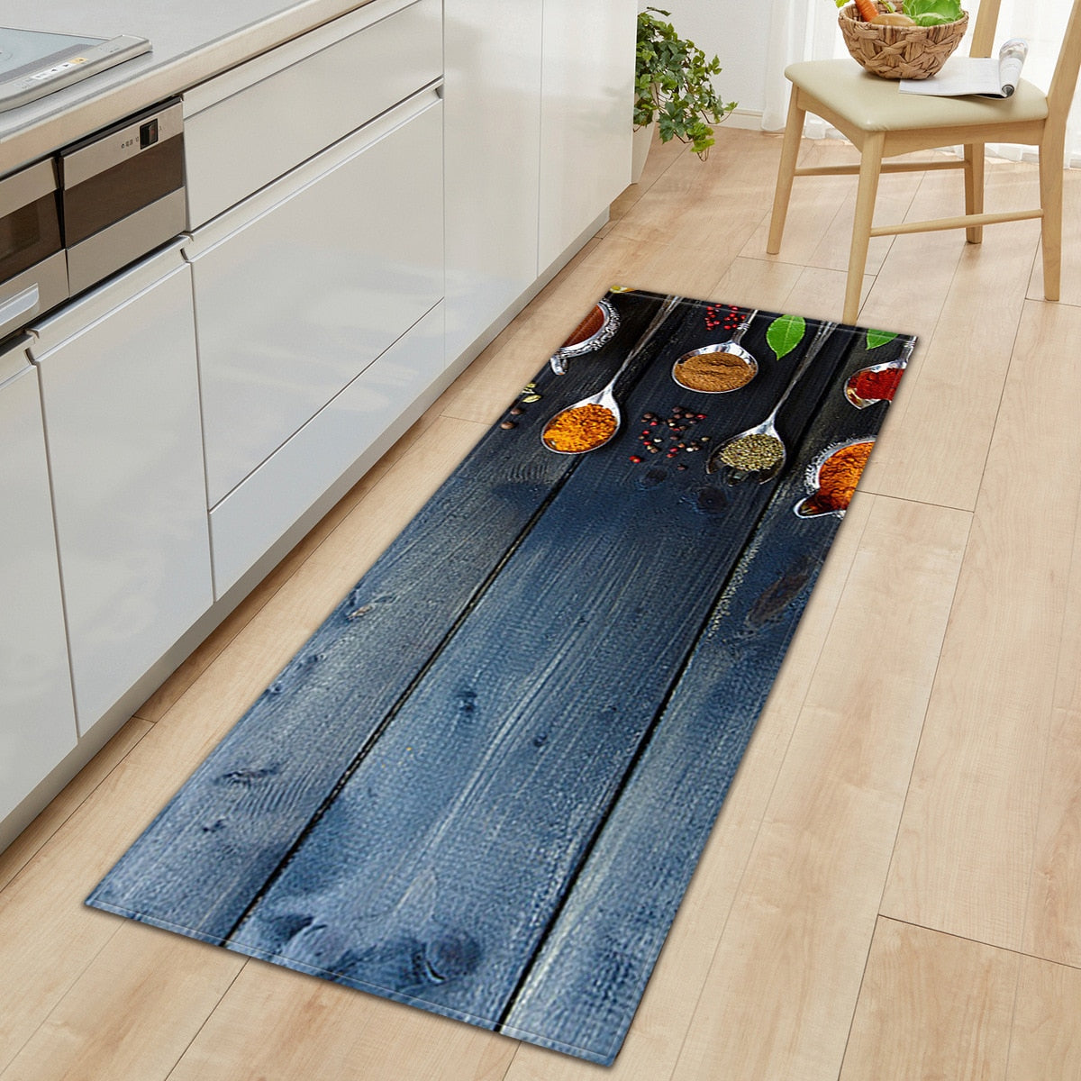 Floor Rug Home Anti-slip Entrance Doormat 3D Pattern Decorations Bedside Mat. Kitchen Carpet Bedroom Living Room Hallway