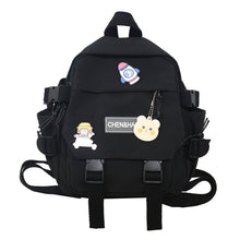 Cargar imagen en el visor de la galería, Korean Style Canvas Small Mini Backpack For Women Fashion Travel Backpack Leisure School Bag Tote For Tennage Girl Shoulder Bag