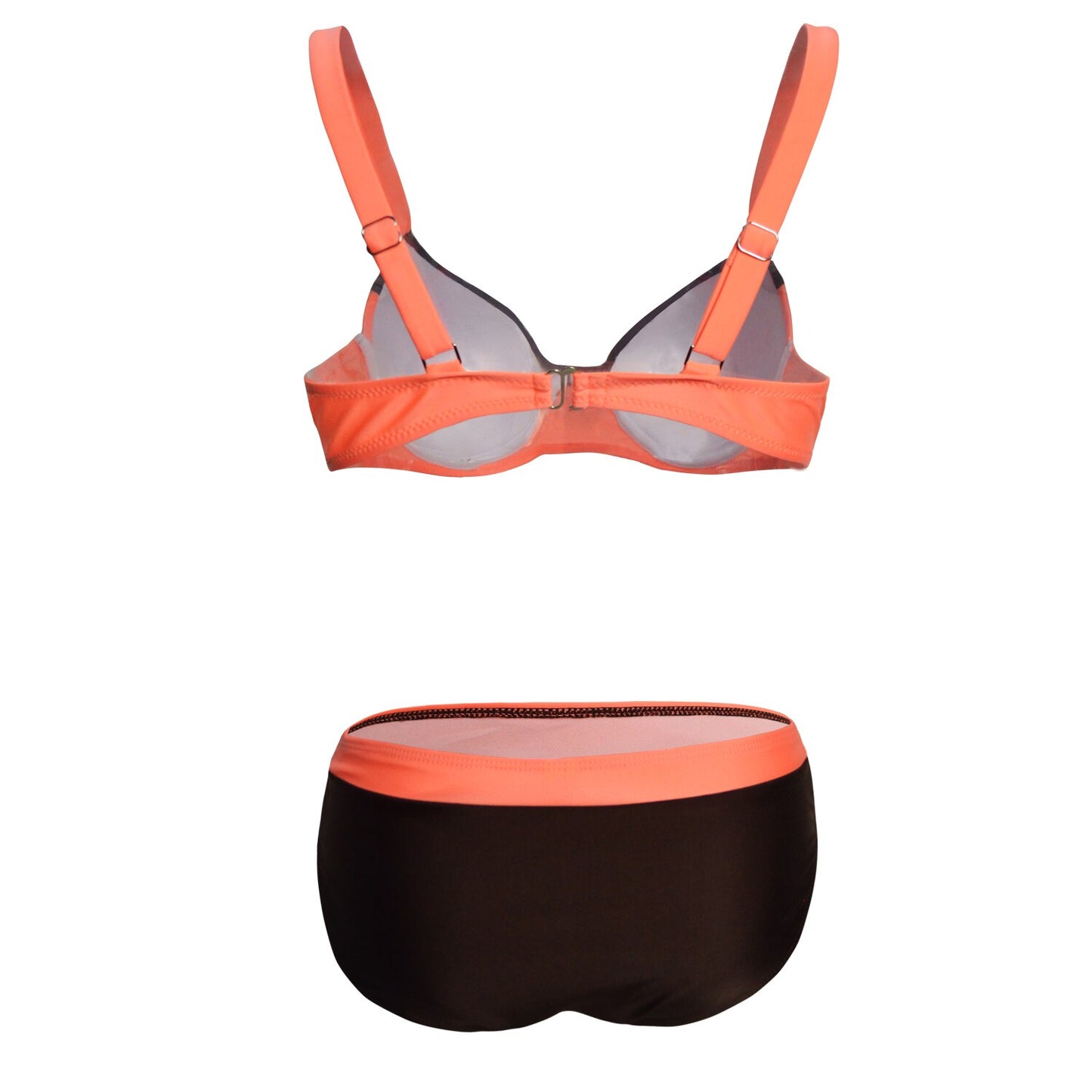 Women's Summer Fashion Push-Up Bikini Low Waist Triangle Sexy Halter Split Vest Two-Piece Beach Crystal Stitching Swimsuit