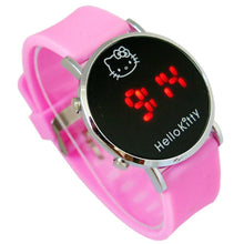 Load image into Gallery viewer, LED Display Hello Kitty Digital Watch for Children Best Gift Kid Girls Women Wirstwatches Cat Cute Watches Drop Shipping