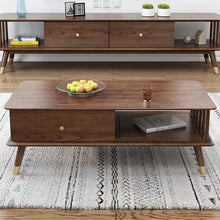 将图片加载到图库查看器,Living Room Furniture Sofa Table Ash Solid Wood Coffee Table TV Cabinet TV Stand. Coffee Table. Tea Table Basse Muebles Mesa 100/120*56*43cm