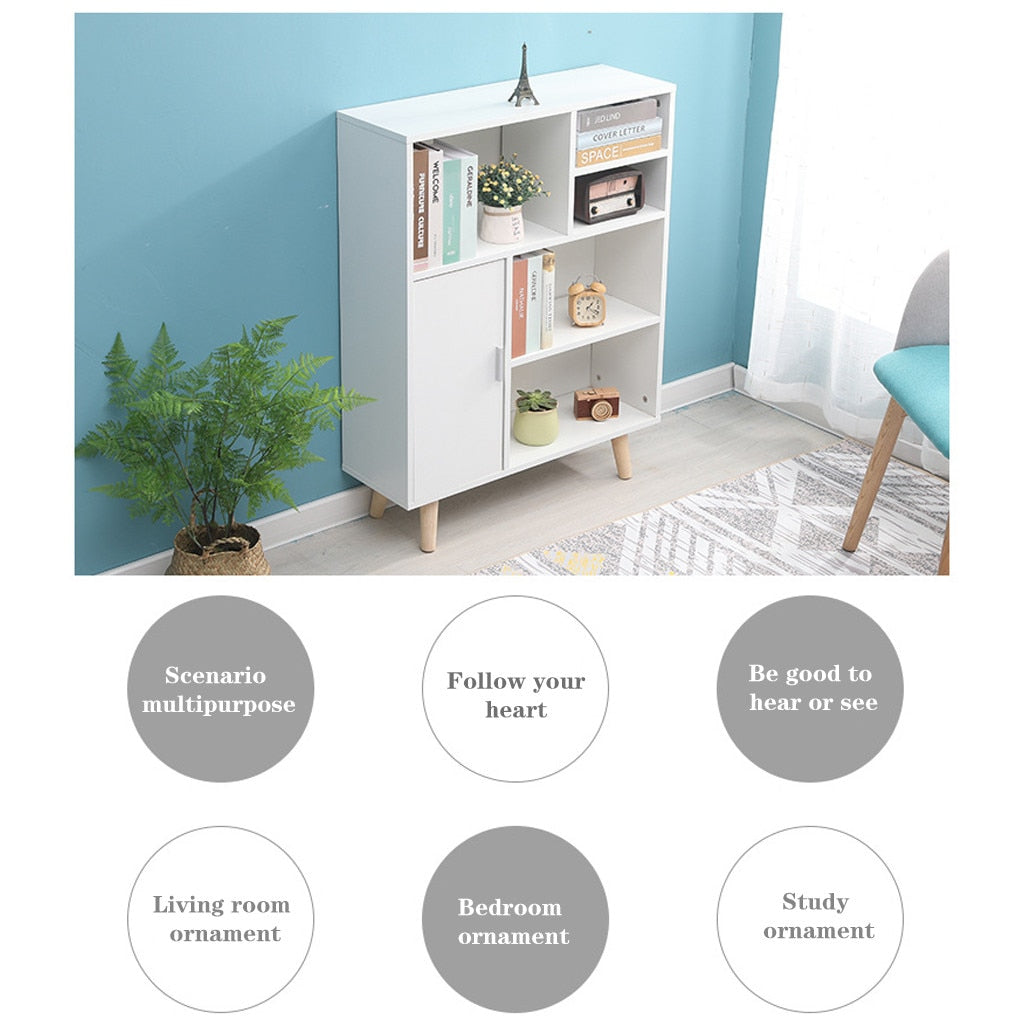 Living Room Study Locker Home Furniture Storage Cabinet Multifunctional Storage Bookshelf Salle De Bains Meubles