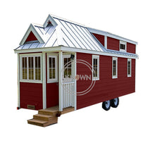 将图片加载到图库查看器,Luxury Prefab Villa large Tiny House Prefabricated Tinyhouse Container Foldable Homes on Wheels