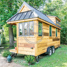 将图片加载到图库查看器,Luxury Prefab Villa large Tiny House Prefabricated Tinyhouse Container Foldable Homes on Wheels