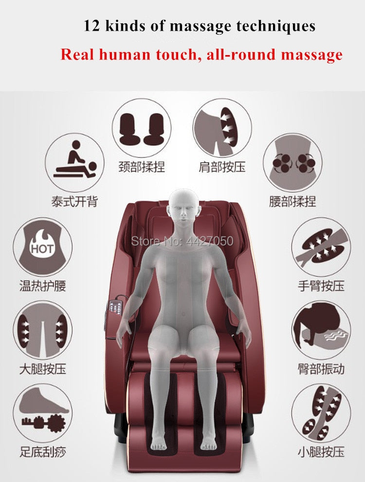 Luxury massage chair sofa chairManufacturer price luxury zero gravity space seat electric intelligent massage chair massage sofa