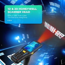 Load image into Gallery viewer, MUNBYN Rugged Warehouses Handheld PDA Android 9.0 Data Terminal For Inventory Management 2D Barcode Scanner WiFi Bluetooth